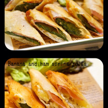 フライパンで簡単!美味しい!豆腐を使った変わり春巻き2種