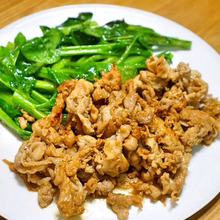 「豚のこま」で!安旨☆豚マヨレシピ☆