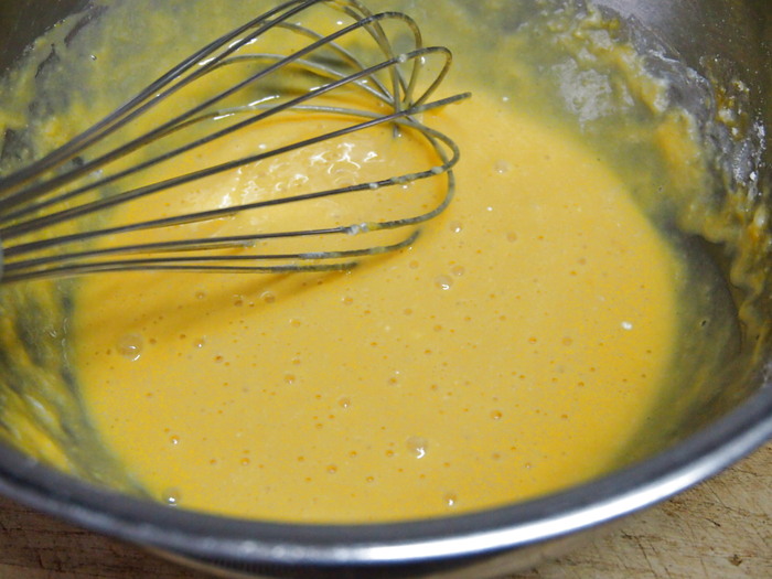 しっかり混ぜる