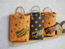 100均折り紙とぺーパー芯で、しっかりミニバッグ、ラッピング