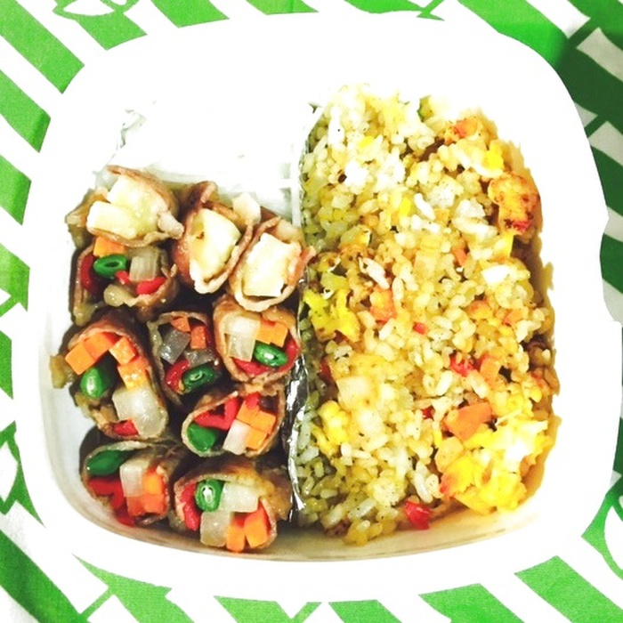 元気な色彩(いろどり)弁当