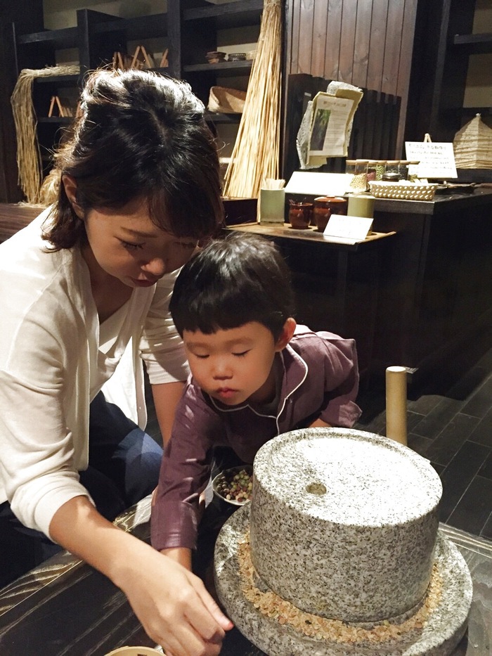 初めての体験にドキドキ