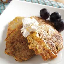 食物繊維たっぷり☆さつまいものパンケーキ
