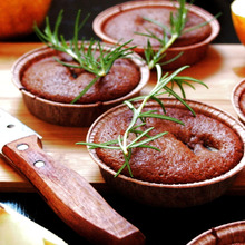 秋の味覚!ラム酒入り大人味の梨マフィン