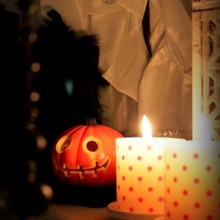 我が家のハロウィンはワンポイントディスプレイでシンプルに★
