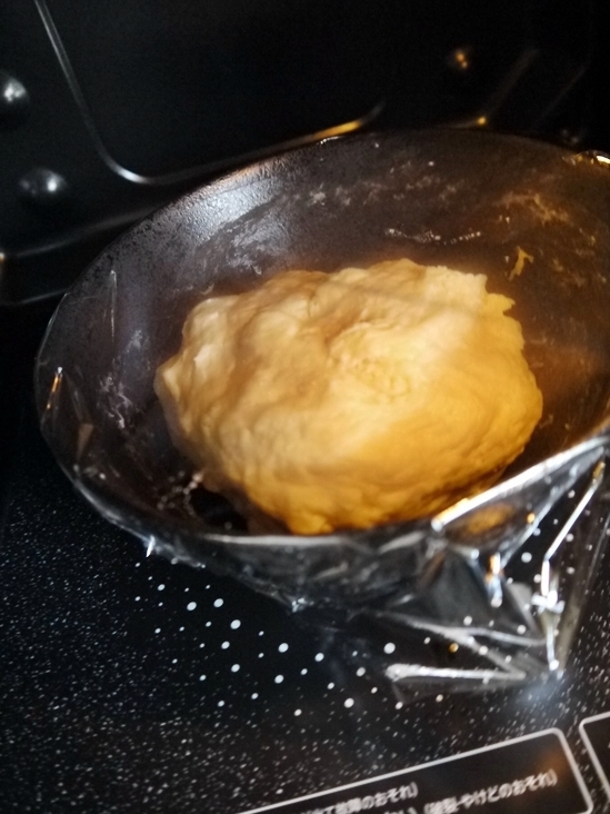 パンの発酵準備