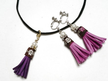 100均材料で作るフリンジのアクセサリー