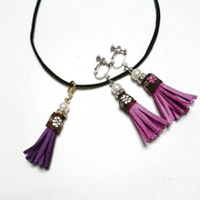 100均材料で作るフリンジのアクセサリー