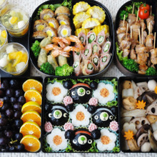 プチデコで華やかかわいい!運動会の大箱弁当③