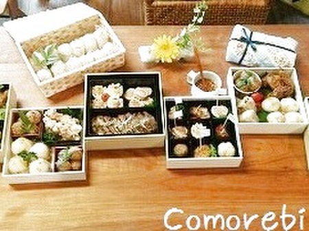 ママ友5人で作った、運動会用のお弁当 ♪