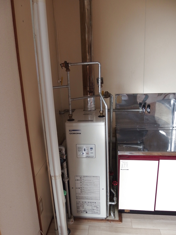 一番のネックのボイラー