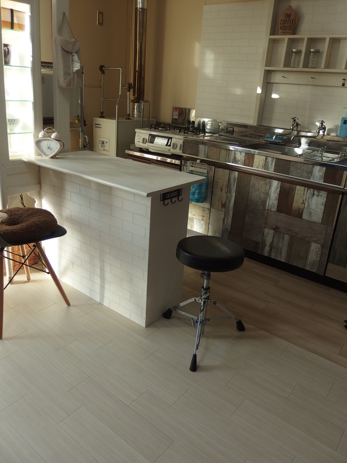 横から見たキッチン全体(追加)