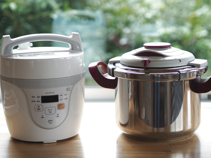 【比べてみた】ガス派vs電気派★最新圧力鍋、使うならどっち??