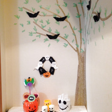 我が家の簡単手作りハロウィン飾り