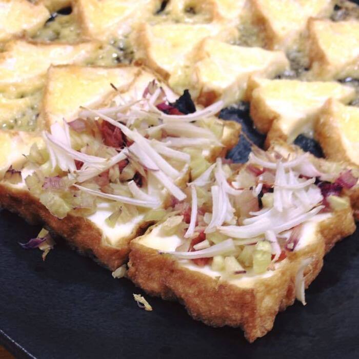 お父さんも子供達も喜ぶ♪厚揚げのおつまみ2種