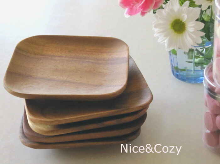 無印良品のスクエアプレート~食器以外にも使えて便利