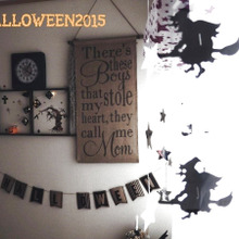100均フル活用でHallowe'enディスプレイ2015