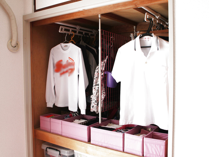 和風の押入れを子どもたちのクローゼットへ改造