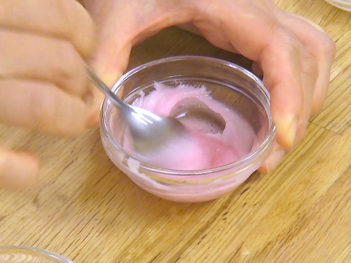 アイシングの準備をします。