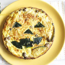 かぼちゃとしめじのフリッタータ