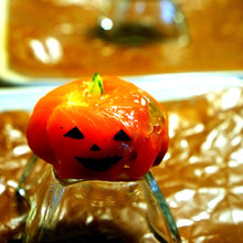 残ったポテサラで簡単!ハロウィンアレンジ♪ジャックオランタン風ポテサラ!