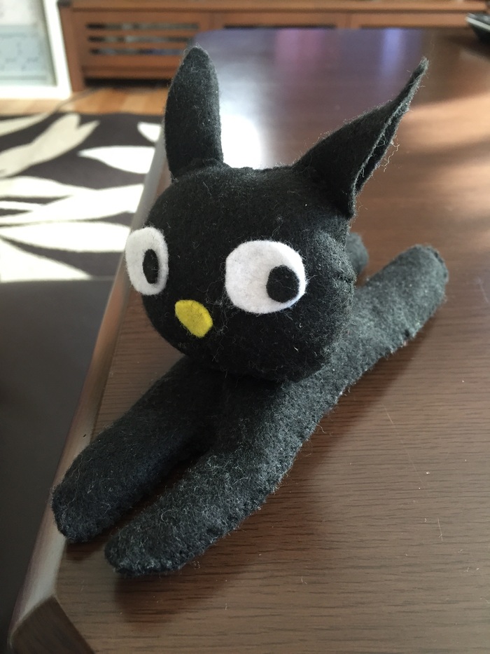肩乗り魔女宅ジジを作る!