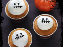 簡単!おばけちゃんのカップケーキ