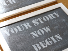 手作りステンシルで作る♪100均コルクボードをボーイッシュガーリーアレンジ☆☆