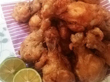 【時短】揚げ時間たったの1分で失敗ナシ!熱々ジューシー☆フライドチキン