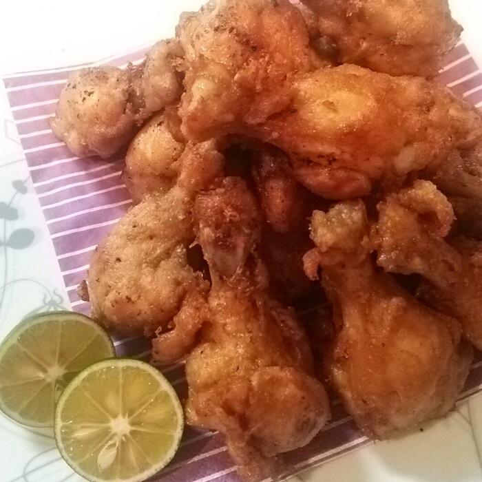 【時短】揚げ時間たったの1分で失敗ナシ!熱々ジューシー☆フライドチキン