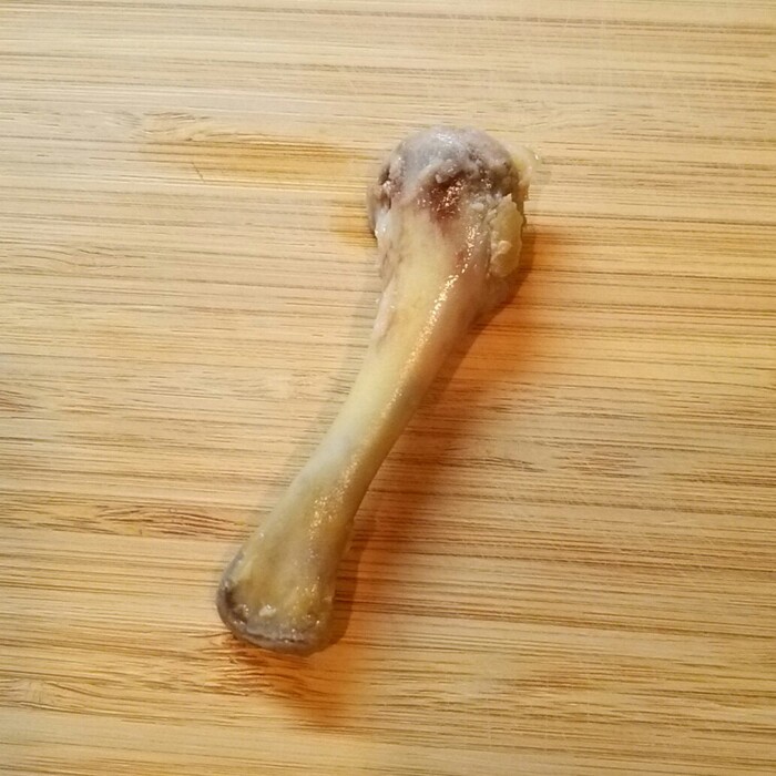 骨しか残らず…