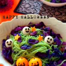 ハロウィンのマジカル焼きそば♡