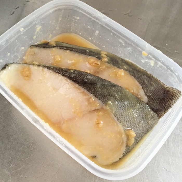 作り方②漬けたい食材を投入