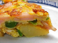 レンジで時短!ご馳走スパニッシュオムレツ