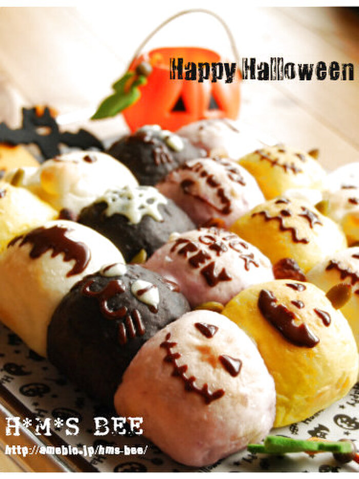 ハッピーハロウィンちぎりパン