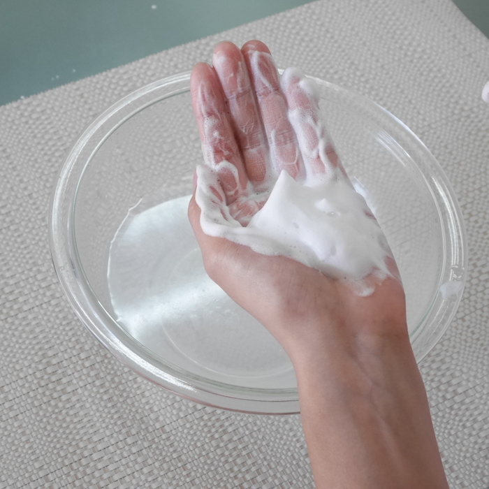 肌にもお財布にも優しい!簡単モコモコ泡洗顔
