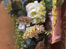 ティッシュの空き箱を100均リメイク☆ウォールインテリアフラワー