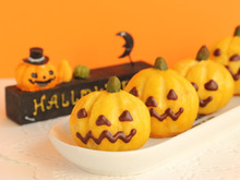 スイートポテト de ジャック オ ランタン ~さつまいもがかぼちゃに化けちゃった?!