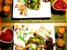 食べられるツリー&リースでクリスマスワンプレートアート♪♪