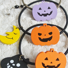 ゆらゆらゆれる飾り付♪ハロウインヘアゴムの作り方