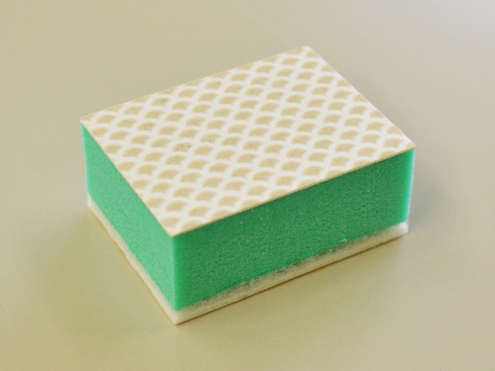 ●「ペタッと貼れるクレンザーパッド」