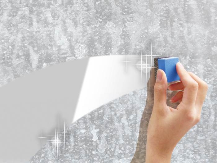 小さいのに、驚きの掃除力で水アカを撃退するスゴいやつ。その素材は?