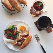 甘×塩 ミックス♡ りんごとベーコンのオープンサンド