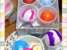 おままごと★ダイソーの発泡スチロール球でアイスクリーム