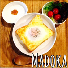 可愛すぎるワンプレート朝ごはん