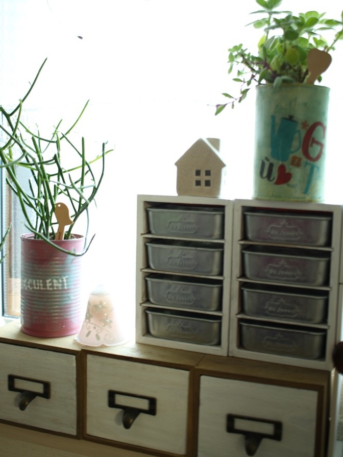 100均収納ボックス