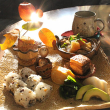 季節を感じる、和風残り物ワンプレート