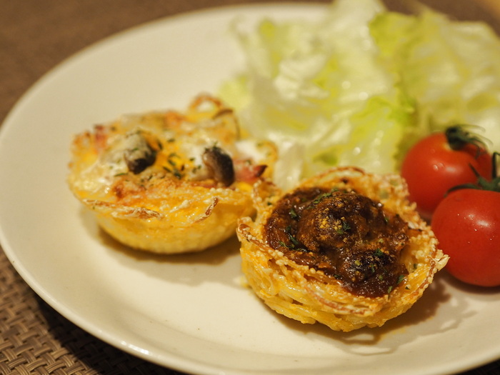 トレンドの予感♪海外で話題の「パスタネスト」を作ってみました!