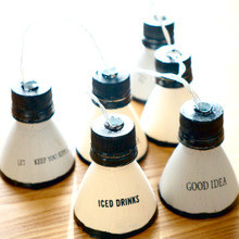 安カッコいい!ペットボトルと100均LEDケーブルライトで!男前イルミネーション♪