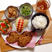 お子様ランチ風で目指せ完食!普通のおうちご飯でもテンションup!